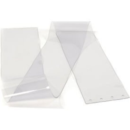 TMI Replacement 8" x 8' Clear Strip for Pedestrian Strip Curtain Doors 000-786CP30